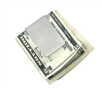 15-166SS STAINLESS MONEY CLIP [Frost Cutlery]