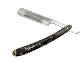 401-TS H&R STRAIGHT RAZOR TORTOISE6 1/8 [Hen & Rooster]