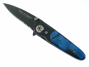 MB-092BL BULLET SNAPSHOT 3.5" BLUE [Tiger Brand]