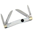 114-MOP HEN&ROOSTER MOTHER OF PEARL3 3/8 [Hen & Rooster • Pocket Knives]