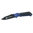 15-484LE LAW ENFORCEMENT BLUE/BLK 4 1/2" [Frost Cutlery • Tacticals • Commemorative]