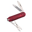 15-538CLR SWISS GENTS CLEAR RED   2 1/4" [Frost Cutlery • Pocket Knives • Multi-Tools]