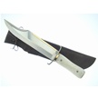 18-417CI CRACKED ICE BOWIE W/SH 17.5" [Frost Cutlery • Fixed Blades]