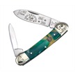 252-CE165 165TH ANNV. CANOE CAT'S EYE 35/8 [Hen & Rooster • Pocket Knives]