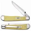 30111 CASE TRAPRLCK.YELLOW W/CLIP3154L [Case • Pocket Knives • Premium Knives]