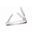 303-MOP HEN&ROOSTER MOTHER OF PEARL2 3/4 [Hen & Rooster • Pocket Knives]