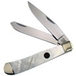 312-MOP HEN&ROOSTER MOTHER OF PEARL4 1/8 [Hen & Rooster • Pocket Knives]