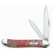 9220FIB CASE PEANUT FIRE IN BOX 2 7/8"PE [Case • Pocket Knives]