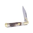 BC-6111DS 4.375" BC STAG CHEETAH [Buck Creek • Pocket Knives • Premium Knives]