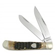 FF-108ROA TRAPPER RED OAK AUTUMN 4 1/4" [Frost Family • Pocket Knives]