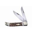 GB-069DS FOLDING HTR DEER STAG W/SH 5 1/4 [German Bull • Pocket Knives • Premium Knives]