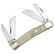 GB-664WSB BOBCAT WHITE SMOOTHBONE 3 5/8" [German Bull • Pocket Knives • Premium Knives]