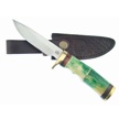 GW-3448GB BOWIE GRN BN W/SH [Chipaway Cutlery • Fixed Blades • Bowies]