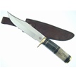 GW-3607BKB BOWIE BLACK BONE W/SH 13" [Chipaway Cutlery • Fixed Blades • Bowies]
