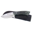 HR-5030GDS H&R GREEN STAG BOWIE W/SH 8.5" [Hen & Rooster • Fixed Blades • Bowies]