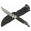 HR-5048DM H&R STAG DAMSCS BOWIE W/SH 7.75" [Hen & Rooster • Fixed Blades • Bowies]