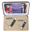 HRGFGS H&R GRDFTHR/GRDSON SET CI [Hen & Rooster • Collectors' Items • Collectors' Tins]