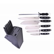 HRI-028 H&R 13PC KITCHEN SET W/BLOCK [Hen & Rooster • Kitchen Sets]