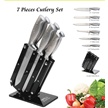 HRI-045 H&R 6PC KITCHEN SET W/BLOCK [Hen & Rooster Int'l • Kitchen Sets]