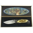 KN988D DEER FOLDER (1PC) [Frost Cutlery • Gift Sets]