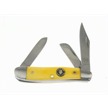 L7-195BNSB3 SWAYBACK 3-BLD BANANA SB 2 7/8" [Lucky 7 • Pocket Knives]
