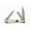 L7-195WSB/3 SWAYBACK 3-BLADE WHITE SB 2 7/8" [Lucky 7 • Pocket Knives]