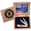 NRA-108WSB NRA TRAPR.SW WSB W/LASR.WD.DSPL. [Steel Warrior • Pocket Knives • Licensed Properties]