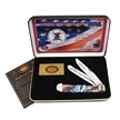 NRA-CATSTAR NRA STAR SPNG.BNR.2ND AMEND.TPR. [Case • Pocket Knives • Licensed Properties]