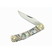 OC-536AB LOCKBACK ABALONE 3.75" [Ocoee River • Pocket Knives]