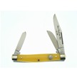 S-273-Y H&R SS 3-BLD YELLOW 3.25" [Hen & Rooster • Pocket Knives]