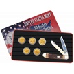 SET-SW2006G 2006 5PC.GOLD QTR SET TRPR W/TIN [Steel Warrior • Collectors' Items]