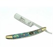 SW-148AB RAZOR ABALONE 4" [Steel Warrior • Pocket Knives • Razors & Grooming]