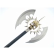 SW0250 FANTASY SKULL AXE W/PLAQUE 29.5" [Frost Cutlery • Fixed Blades • Axes/Hatchets]