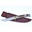 TS-179TS BOWIE TORCHBONE W/SH 9" [Trophy Stag  • Fixed Blades • Bowies]