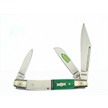 UL-112WGSB WRANGLER WHITE/GREEN SB 4" [Uncle Lucky • Pocket Knives]
