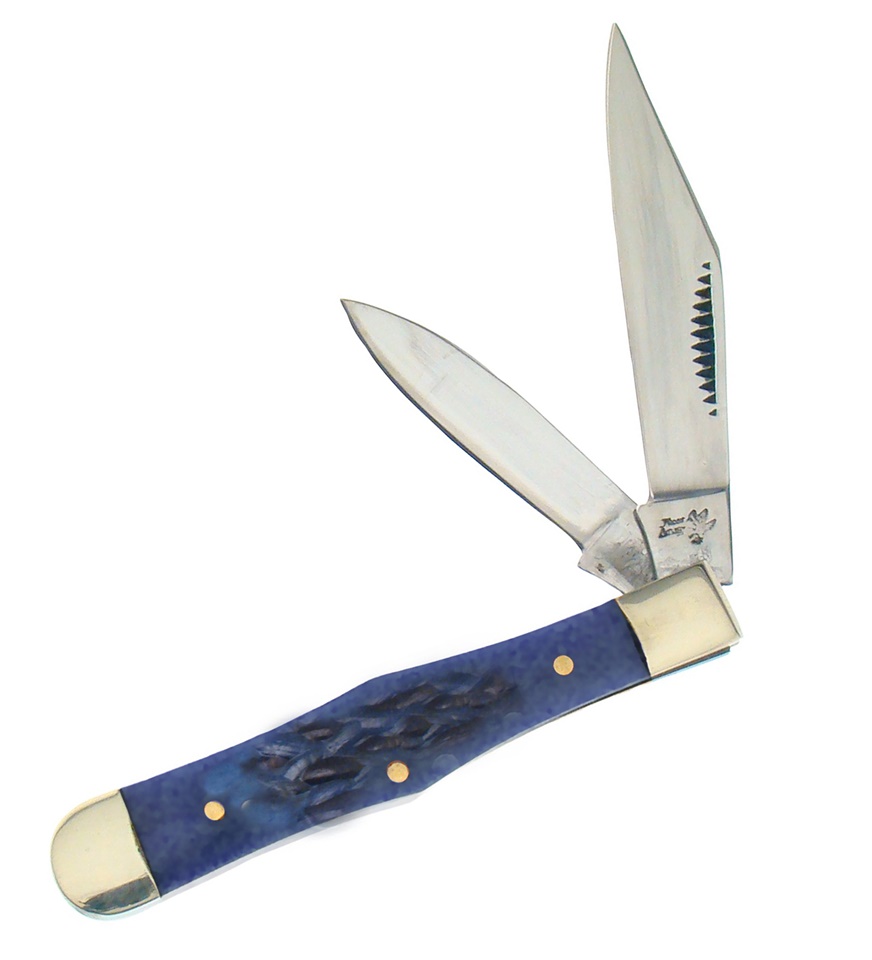 Frost Cutlery LIT.JIM BOWIE TRPR BLUE JIG 2.5" (14100BLJB)
