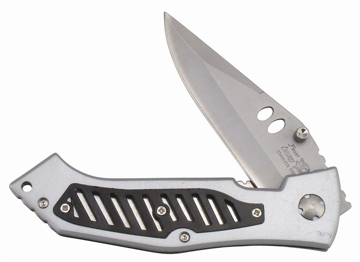 Frost Cutlery 5" SILVER ALUM STORMCHASER III (15976S)