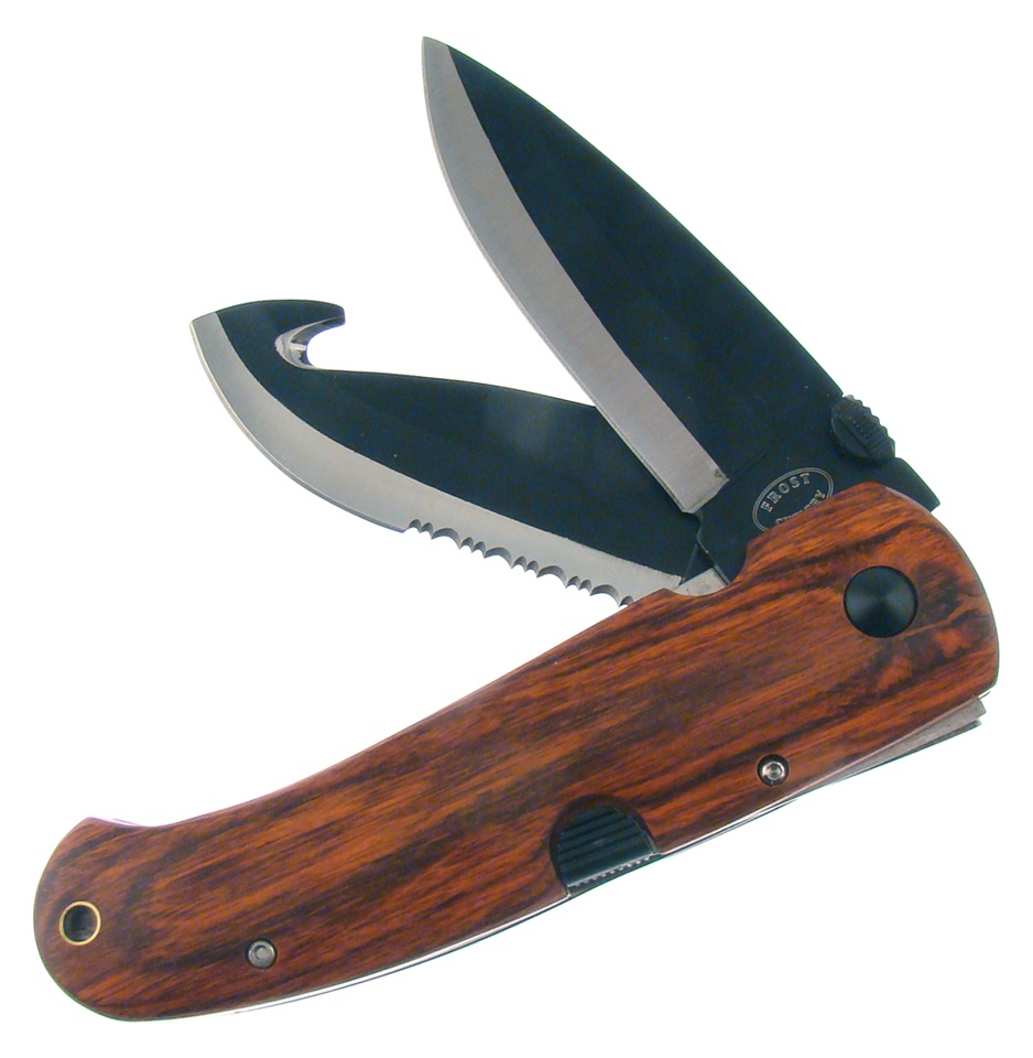 Frost Cutlery 5" PAKKAWOOD FLDR (16181PW)