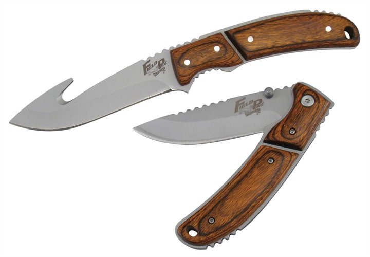 Frost Cutlery 2PC. SET PAKAWOOD W/SH (18151PW)