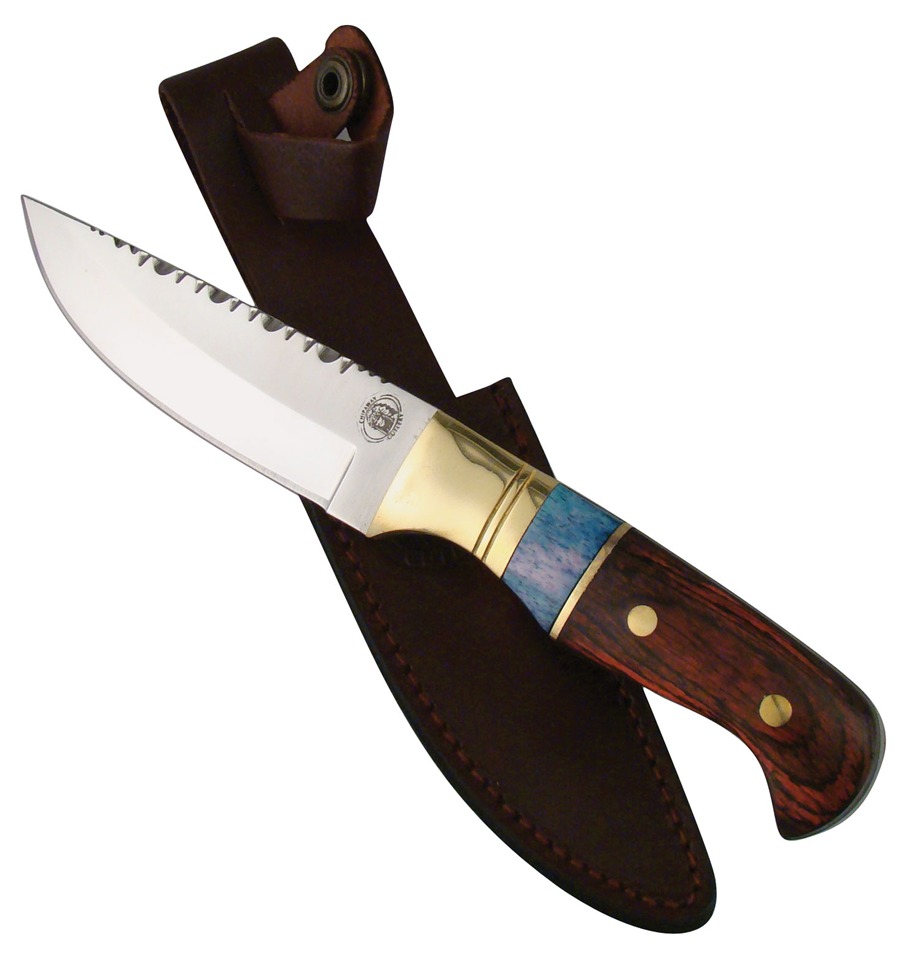 Frost Cutlery 8 1/2" BOWIE PAKAWOOD W/SH (CW292PW)