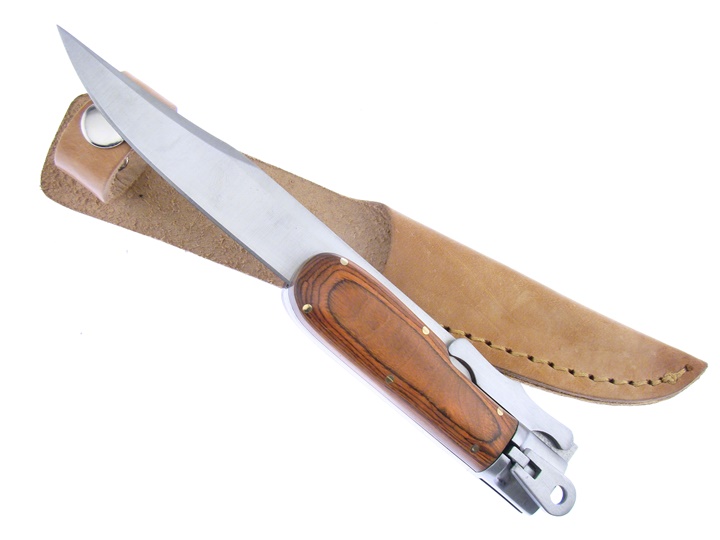 Frost Cutlery 12" FOLDING HUNTER W/SHEATH (H814)