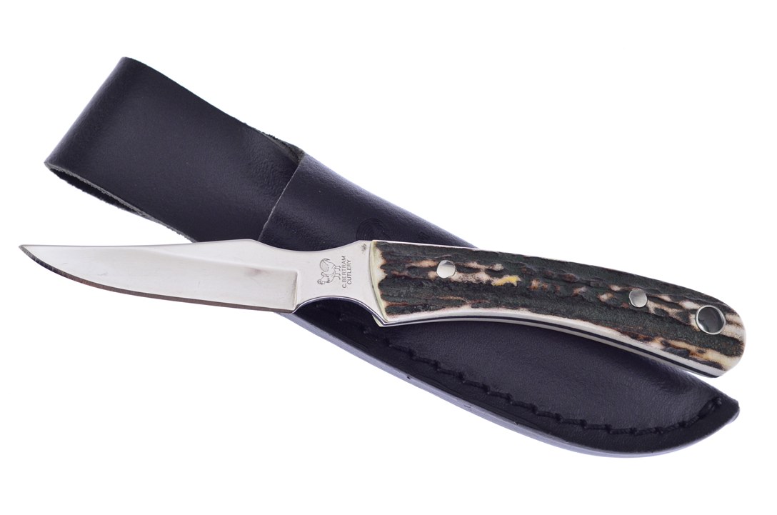 Frost Cutlery 6.5" H&R STAG CAPING KNF W/SH (HR5025)