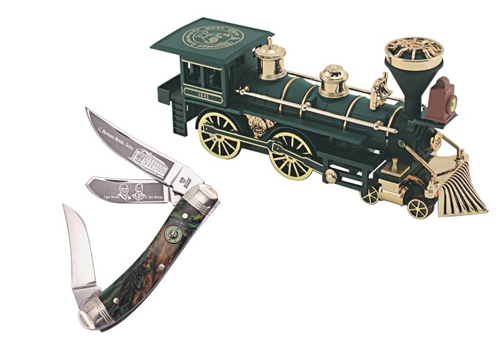 Frost Cutlery H&R TRAIN & KNIFE 3 3/4" (HRTR/213GJ)