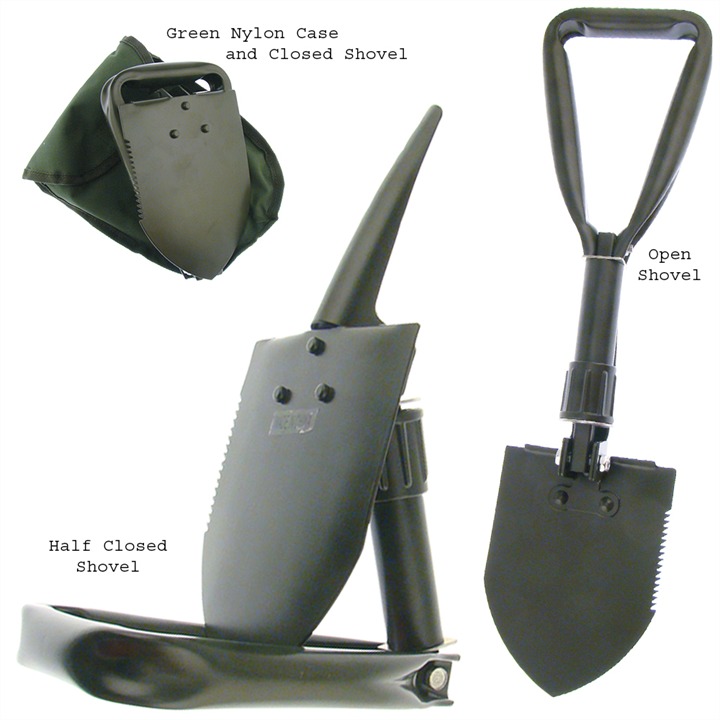 TriFold Folding Shovel Pick Camping (end 6/4/2019 1215 AM)