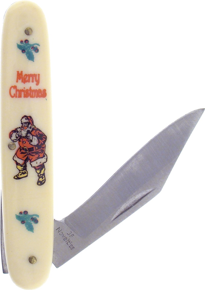 Frost Cutlery 3.375" WHT CMPST SANTA NOVELTY (NSANTA)