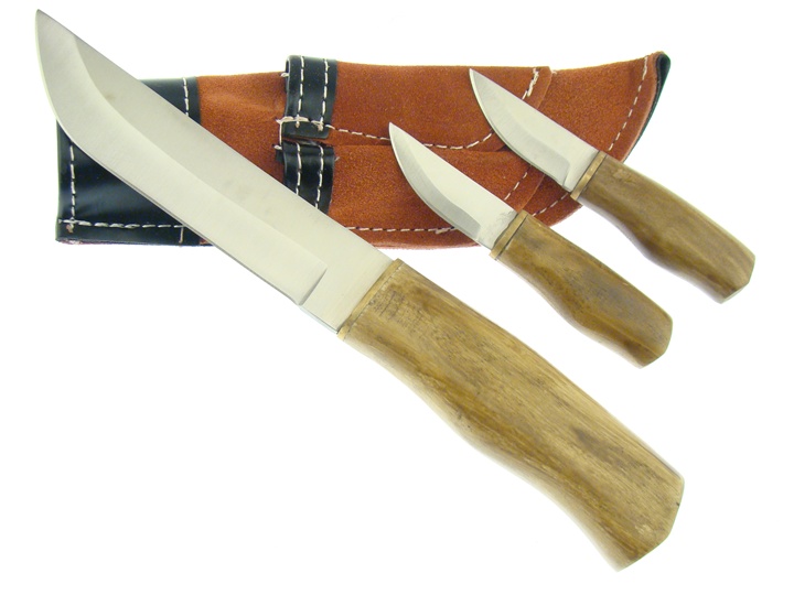 Frost Cutlery Indian Knife Set 3pcs Ty0075 Indian Knife Set 3pcs