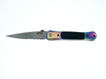 Folder Black Pakawood/Titanium 4.5