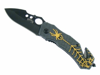 Gold Spider Folder Black Blade 4