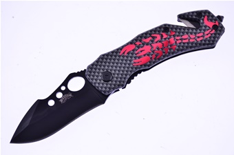 Red Scorpion Folder Black Blade 4