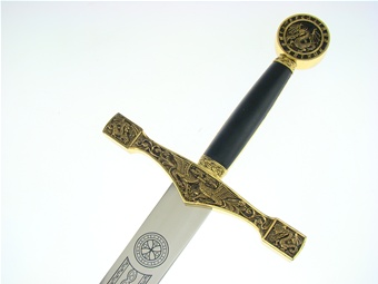 Excalibur Sword w/ Plaque